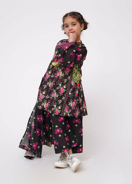 Winter Fall by Senorita Kids RTW Printed Khaddar 3 Piece Suit KAD-03629 Casual Collection