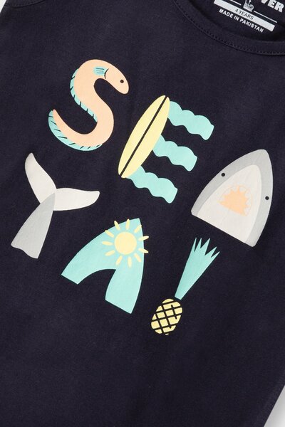 Boys Seaside Surfer Tank Top
