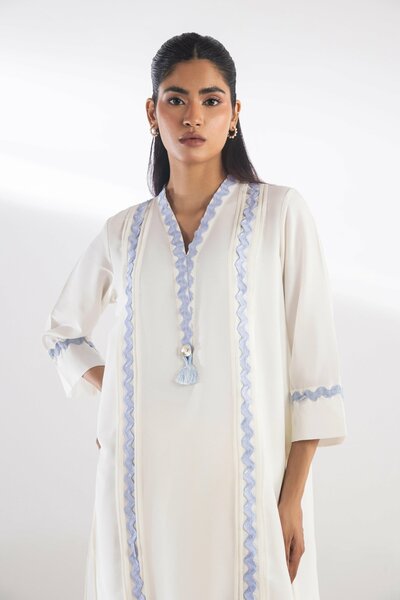 Stitched Cambric Shirt + Shalwar