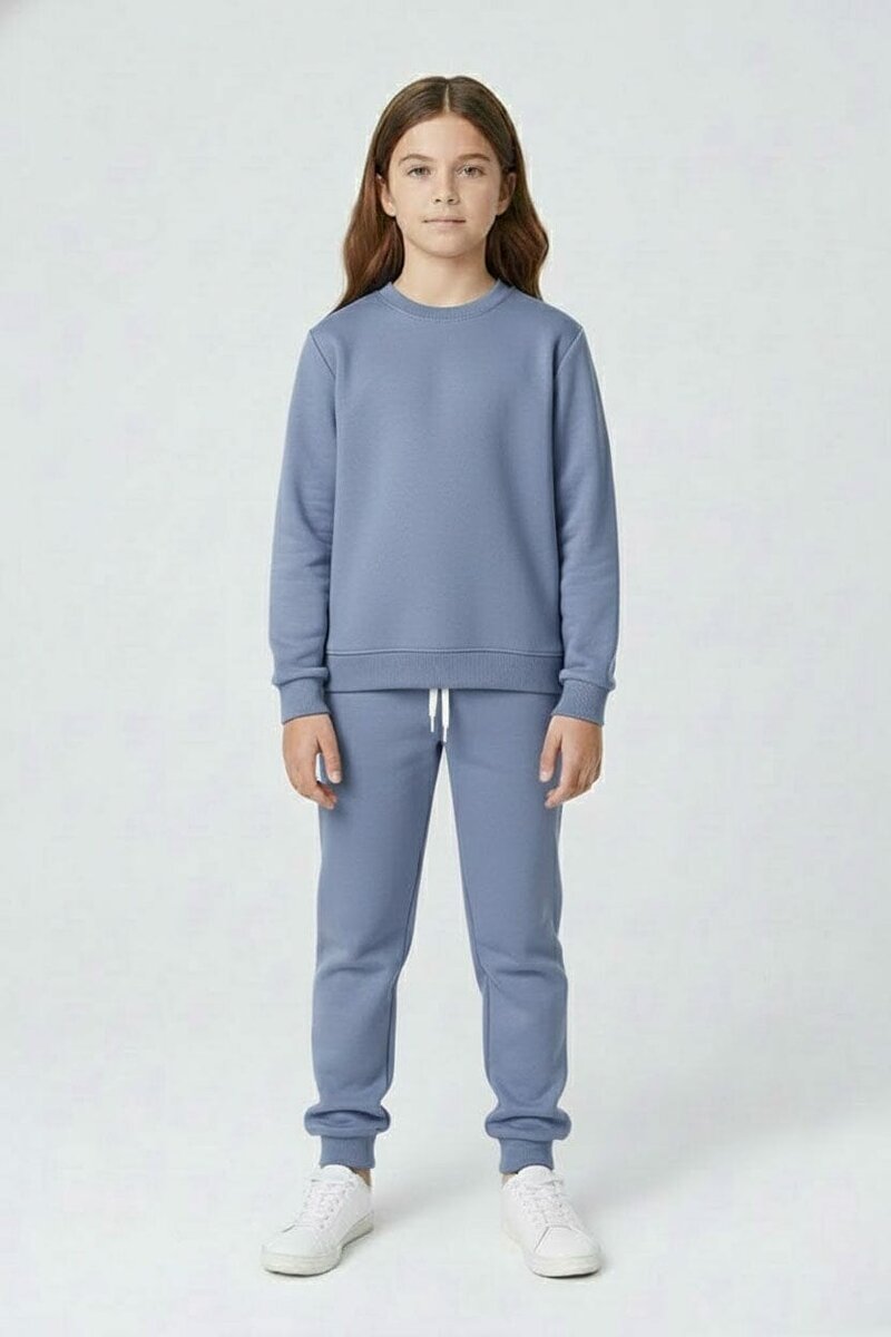 Tiny Teens Kid's Basic Fleece Twin Set