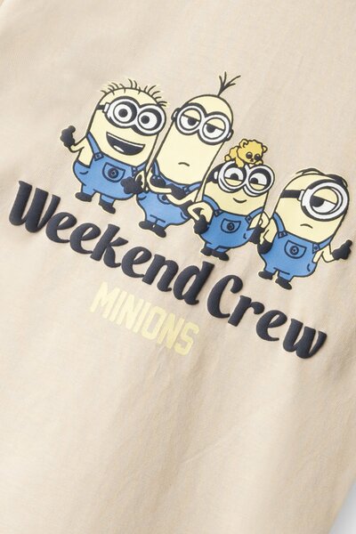 Boys Minions Crew Graphic T-shirt