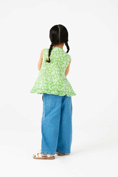 Green Flutter Button Top