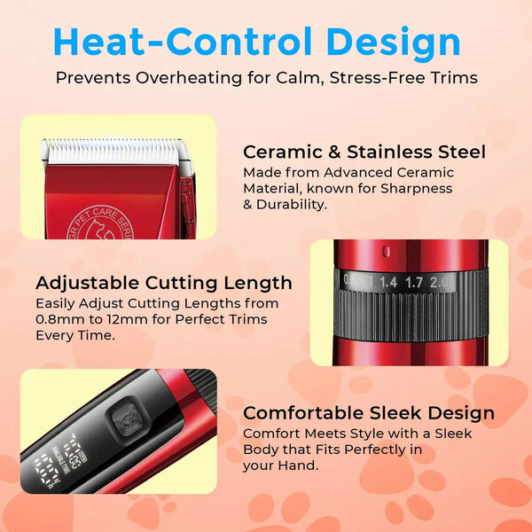 VGR - V-240 Professional Pet Hair Clipper