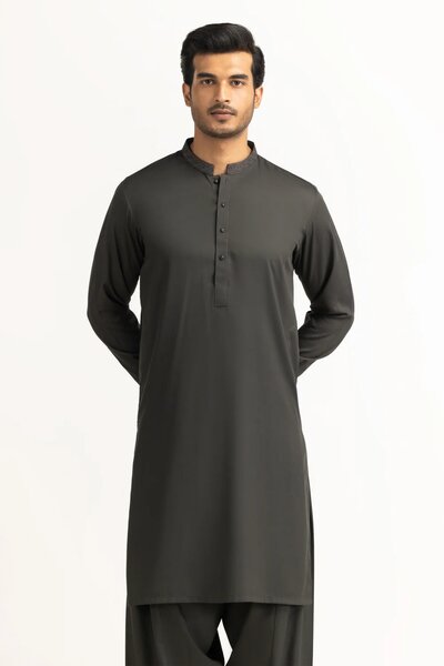 Regular Fit Embroidered Suits