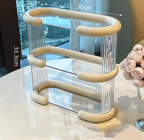 Home.co - Bathroom Countertop Organizer 3 Layers