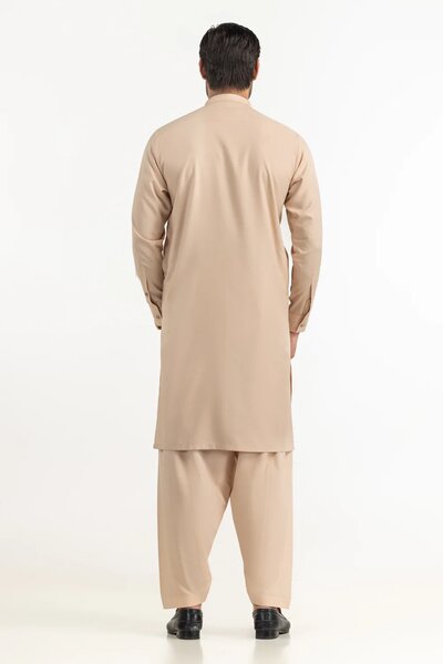 Regular Fit Embroidered Suits