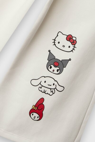 Girls Snowy Friends Loose Trousers