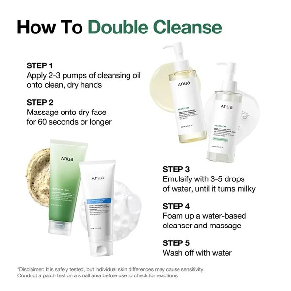 Anua Travel Size Double Cleansing Duo Set