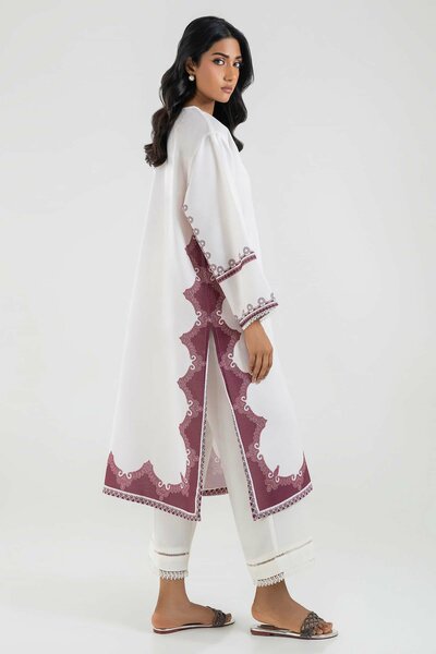 Stitched Basic Printed Shirt