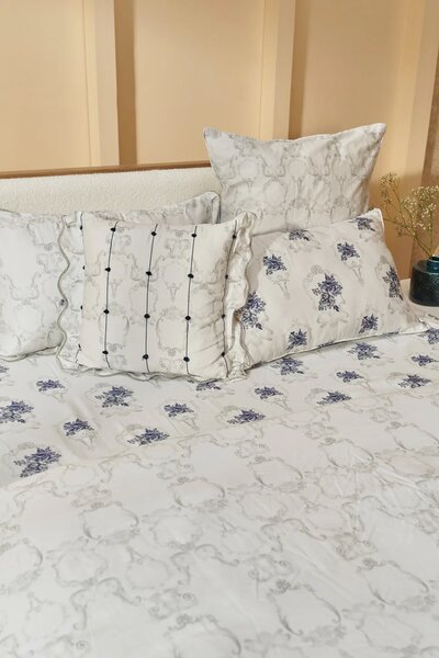 Indus Valley Cotton Florentina Bed Sheet Set