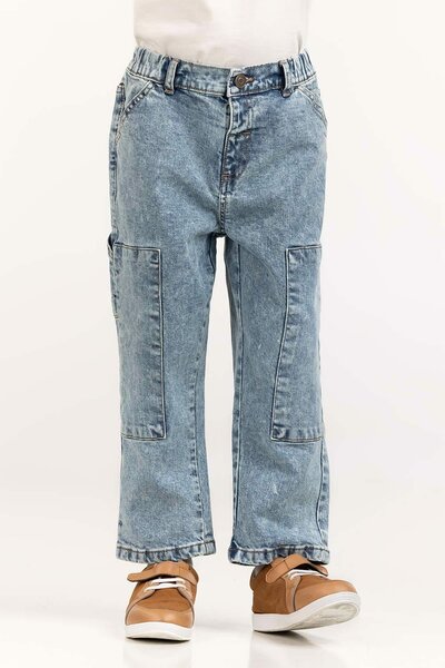 Toddler Boy Light Blue Denim Jeans