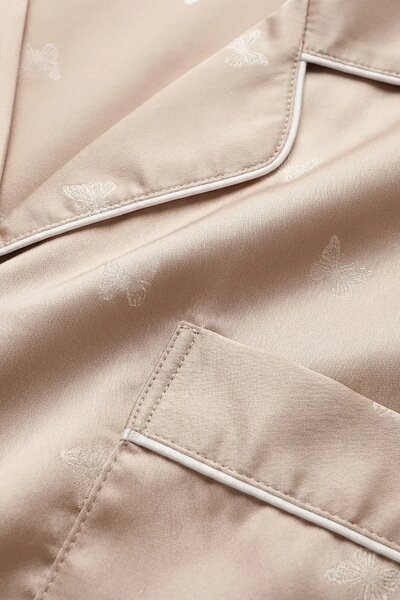 BLS - Satin Pajama Set - Pink
