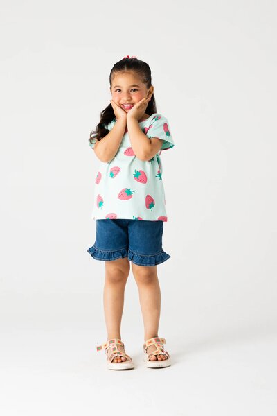 Girls Strawberry Pop Tee