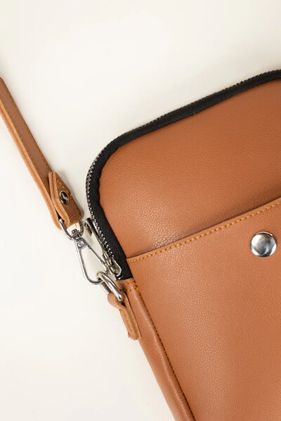 Tan Cross Body Bag