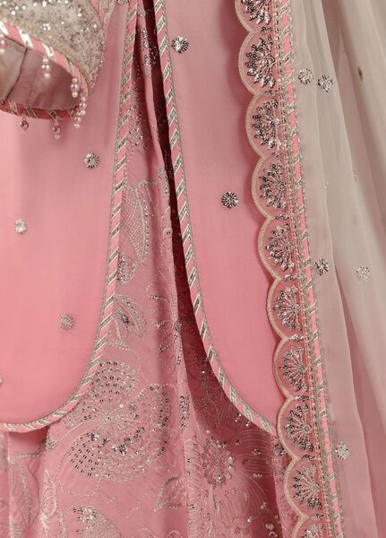 Roselle by Zarif Unstitched Embroidered Chiffon 3 Piece Suit ZR26UR ZRRPE-BLISS 06 - Festive Collection