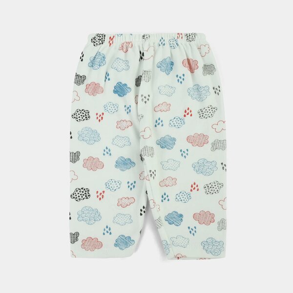 Cotton Trouser 2Pcs 3-6M