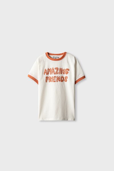 Boys Amazing Friends Contrast Tee