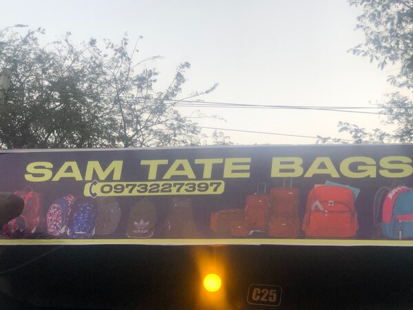 Sam tate bags