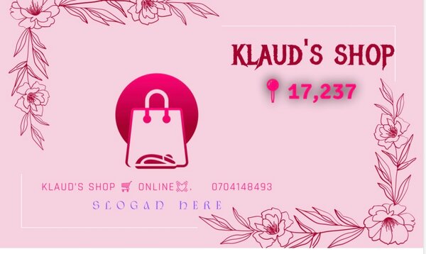 KLAUD’S SHOP 🛒ONLINE 
