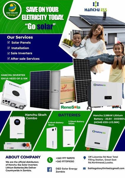 D&D Solar Lusaka