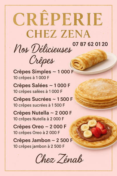 Zenabe crêperie 