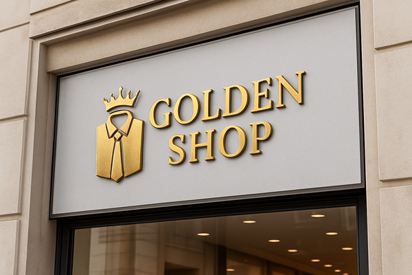 Golden shop