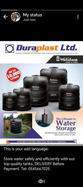 Duraplast Watatank 