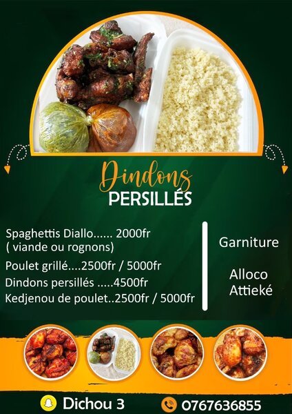 Dindons persillés 