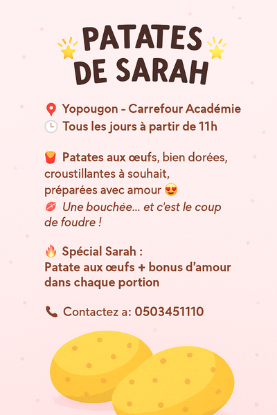 Les délices de Sarah 