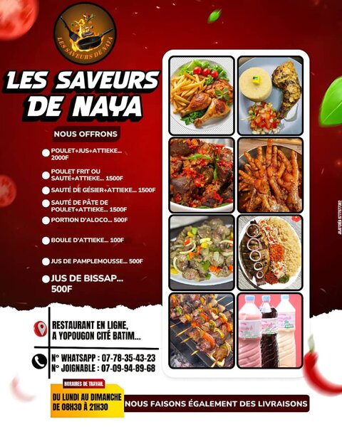 LES SAVEURS DE NAYA