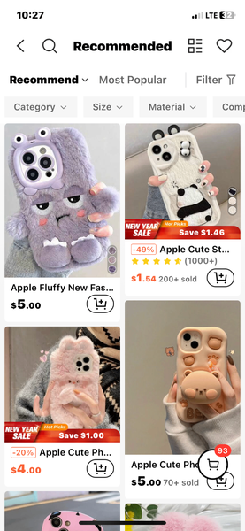 Esthers shein orders 