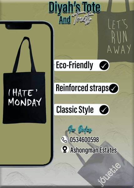 Diyah's tote &treats