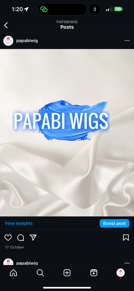 Papabi wigs