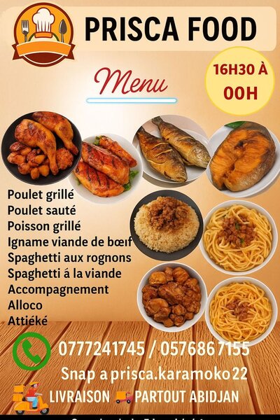 Chez Prisca food 