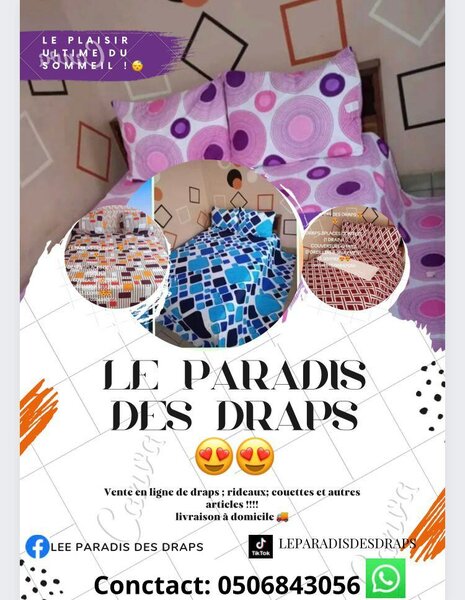 Le paradis des draps