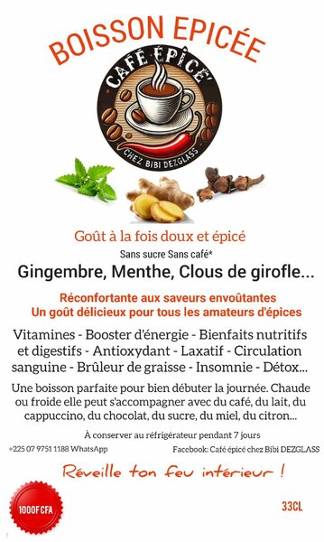 Café épicé BibiDEZG