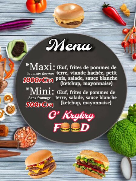 O'KRYKRY FOOD