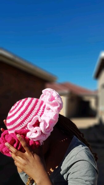 Brown glamourcrochet 