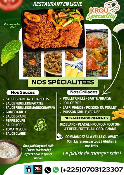 Spécialité krou 🍚