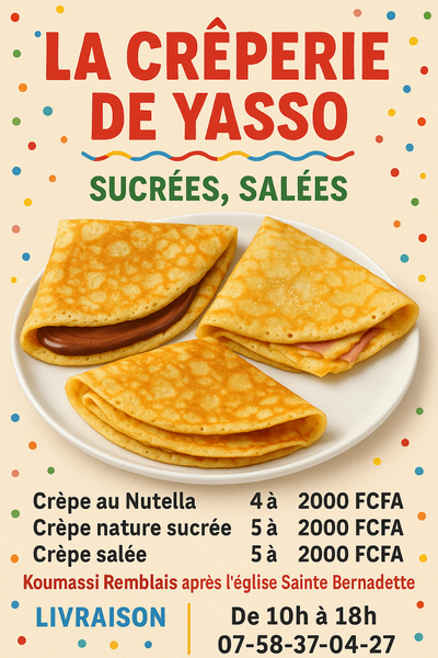 La crêperie de yasso 