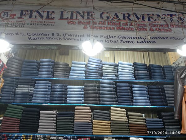 Fine line garments