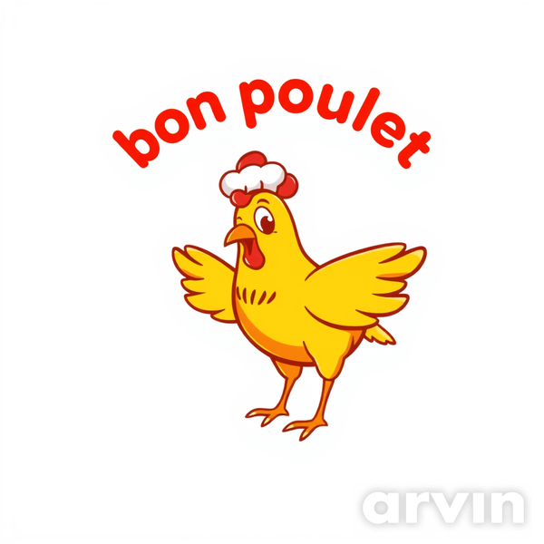 Poulet piqué chez F