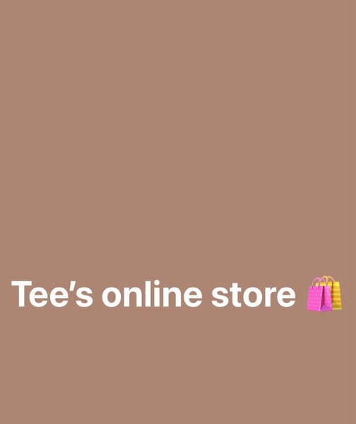 Tees online store 