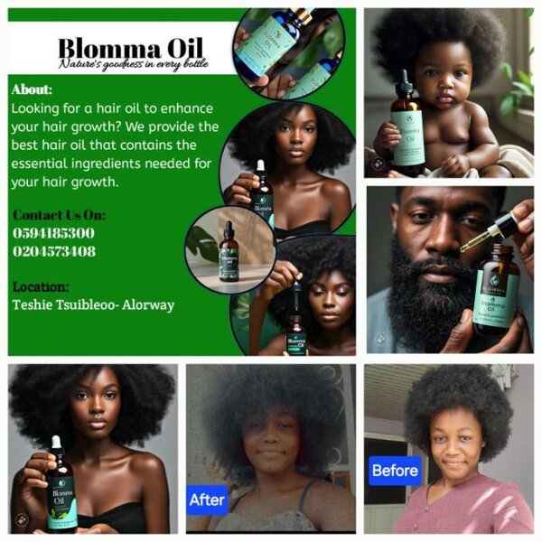 Blomma hair oil
