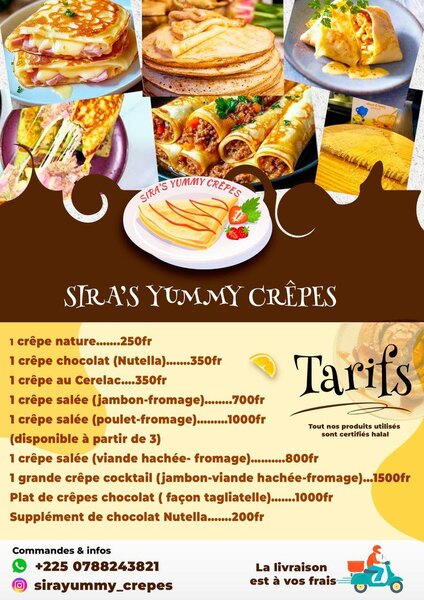 SIRA’S YUMMY CRÊPES 