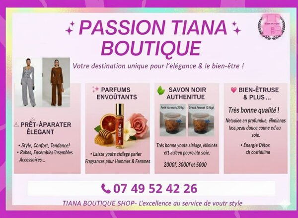 Tiana boutique shop