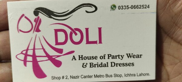 DOLI dresses lahore