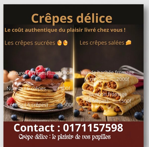 Emma crêpes délice 
