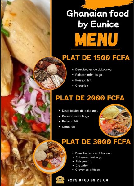 Ghanaian food Eunice 
