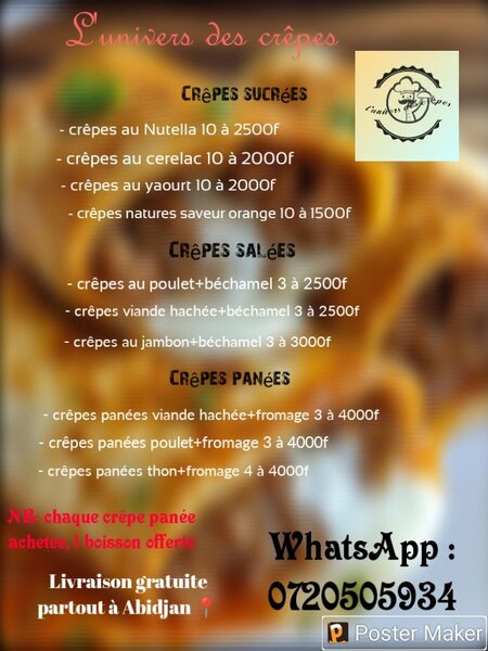 l'univers des crêpes 